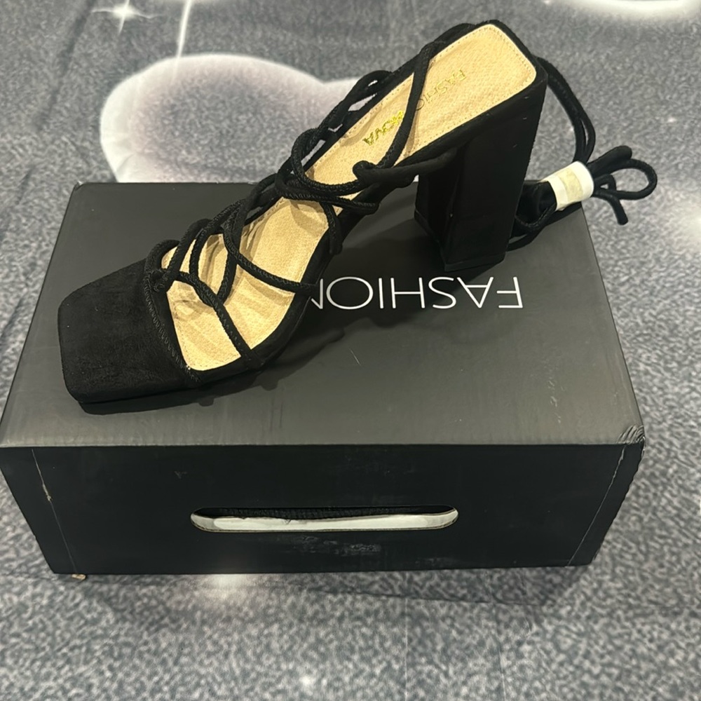 Fashion Nova Heels “Briana” size 6.5